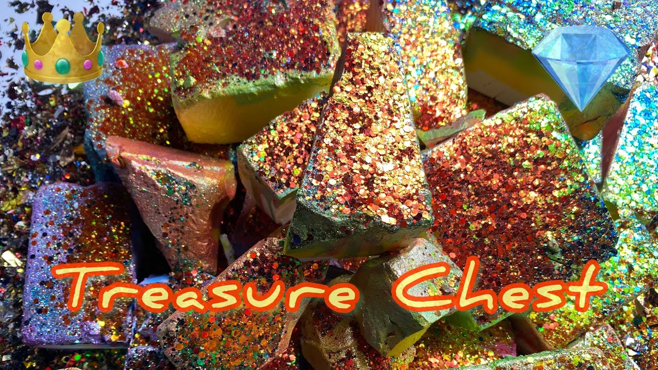 16 Block Treasure Chest | Gymchalk Asmr | Oddly Satisfying