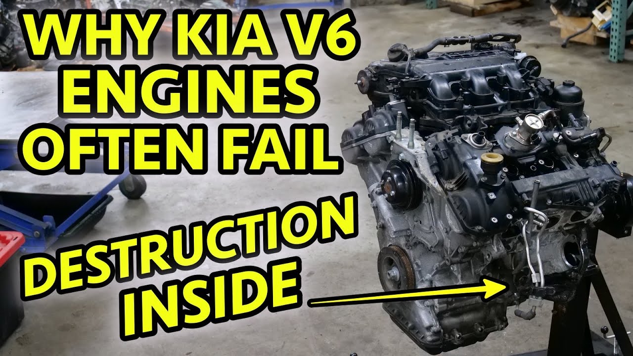 BRUTAL Kia Sorento Lambda II V6 Engine Failure! Are These ANY Better Than The 4-Cylinder?
