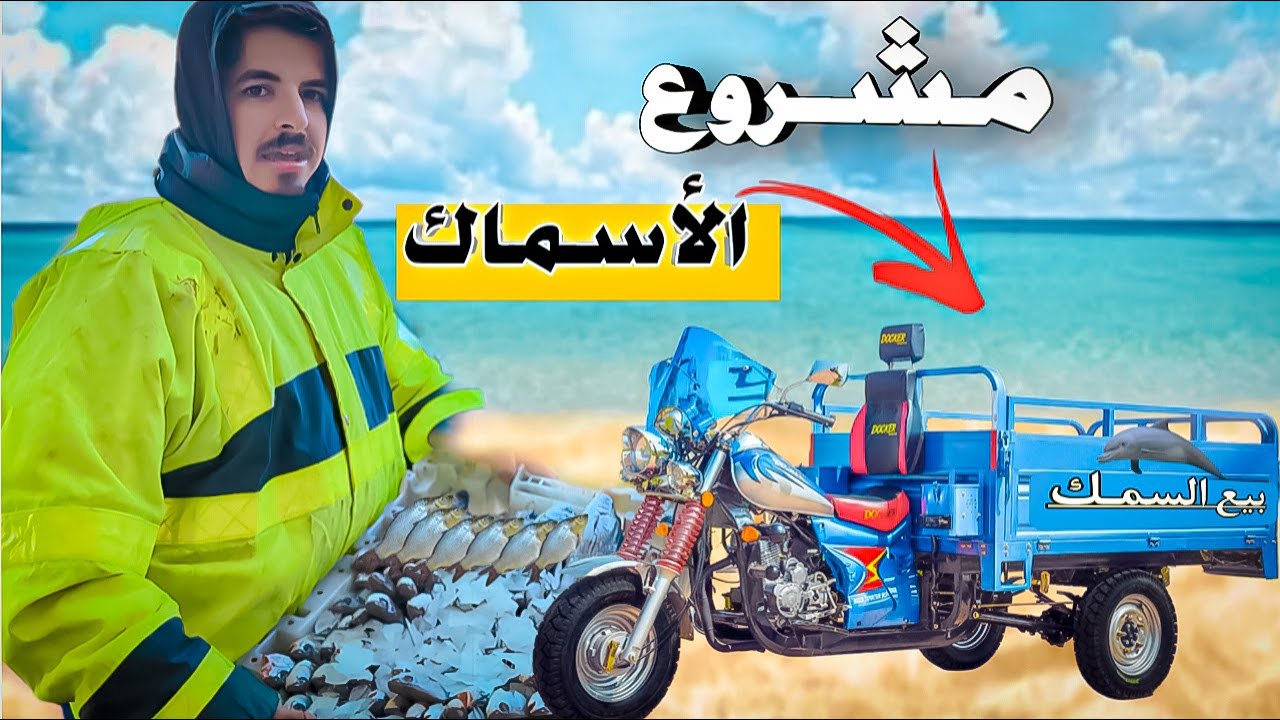 بيع الأسماك مشروع مربح برأس مال قليل و أرباحه كبيرة 🤑😲