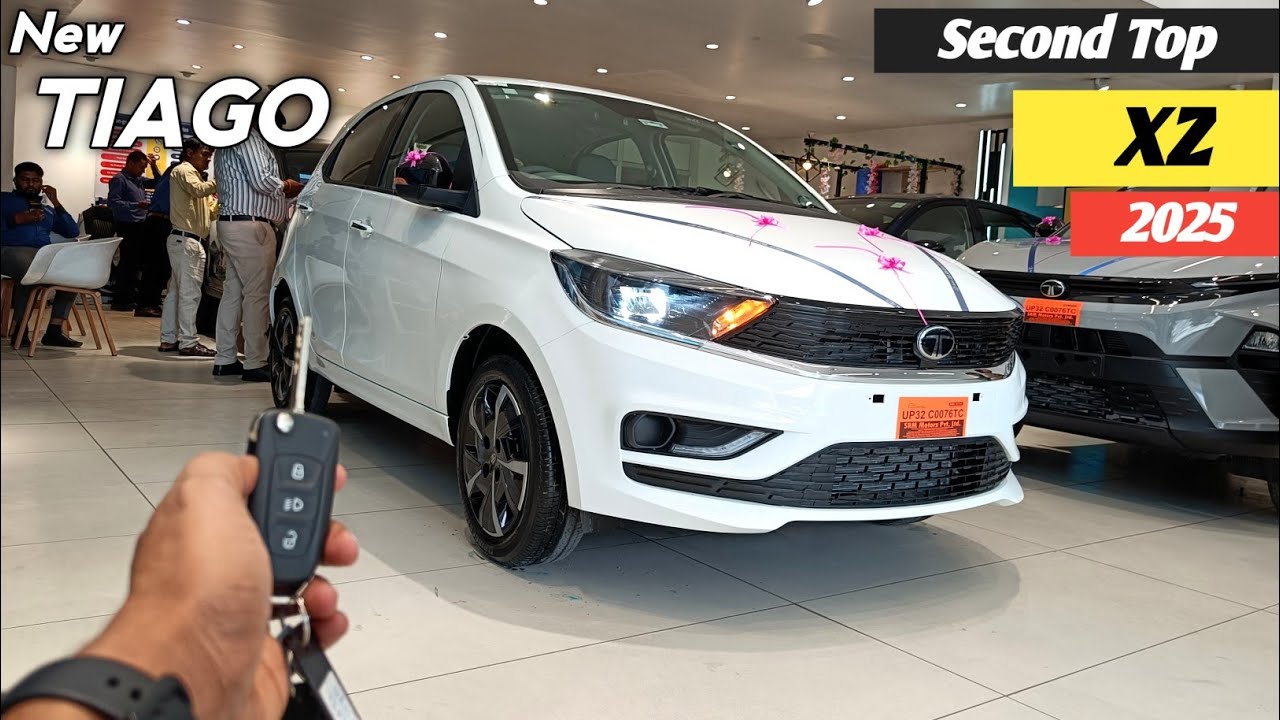 New Tata Tiago XZ 2025 ❣️| Tiago Second Top Model Review 😍|