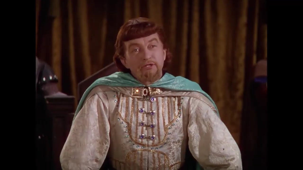 Robin Hood Bravely Confronts Prince John - The Adventures Of Robin Hood (1938) Scene HD