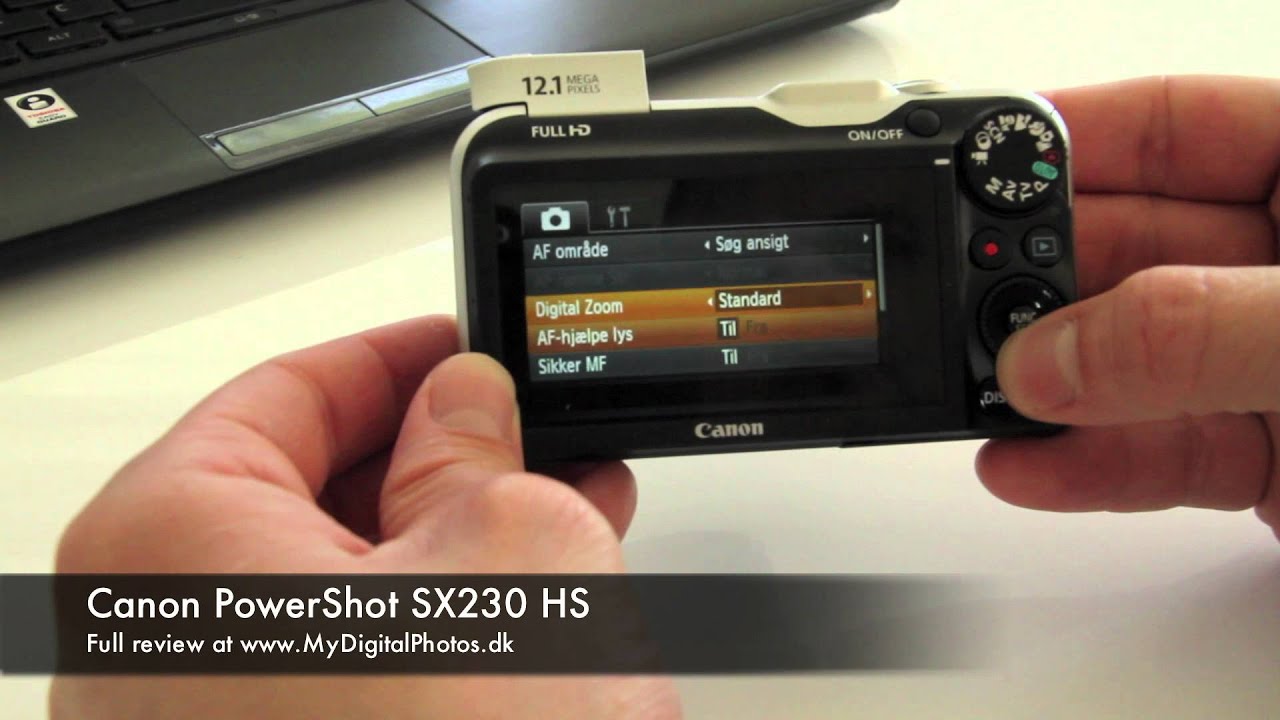 Canon PowerShot SX230 HS Preview