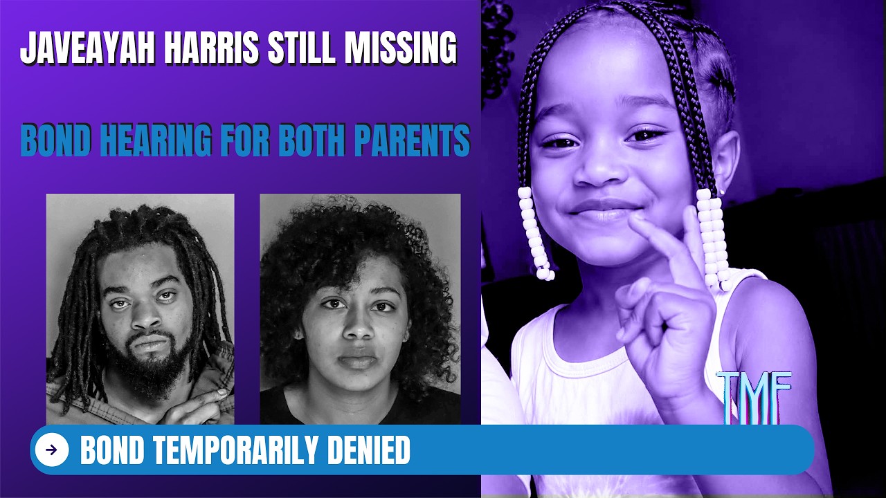 Missing Javeayah Harris: Bond hearing for both parents, Johmarea Harris and Michilae Herring.