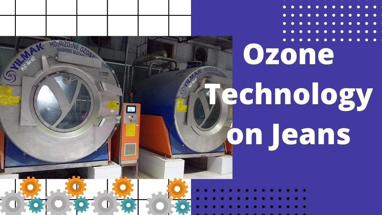 Ozone technology used in denim pant/Ozone fading in jeans/ waterless jeans wash