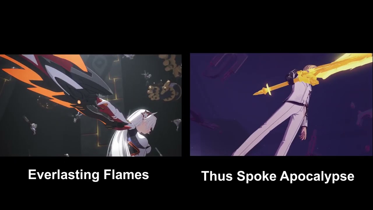 Honkai Impact 3rd - Similar Scenes from other Animations in [Thus Spoke Apocalypse]