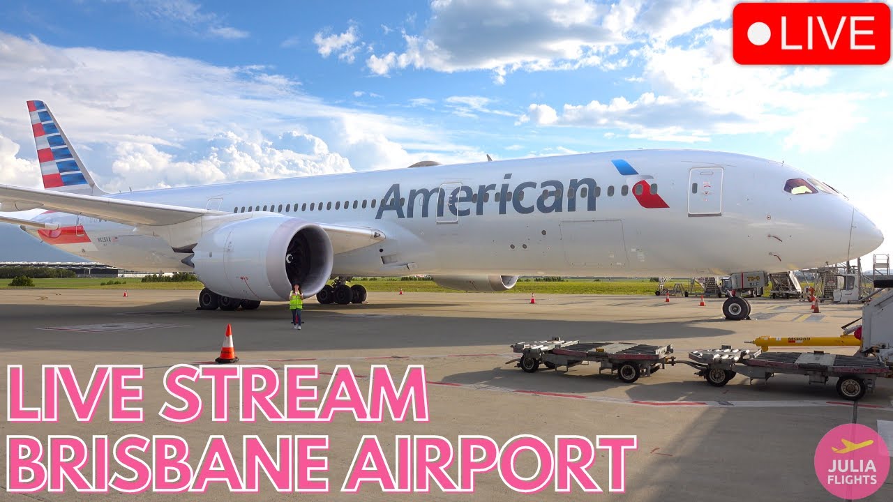 LIVE | Brisbane Airport Morning Rush - Weekend Plane Spotting & Jet Action