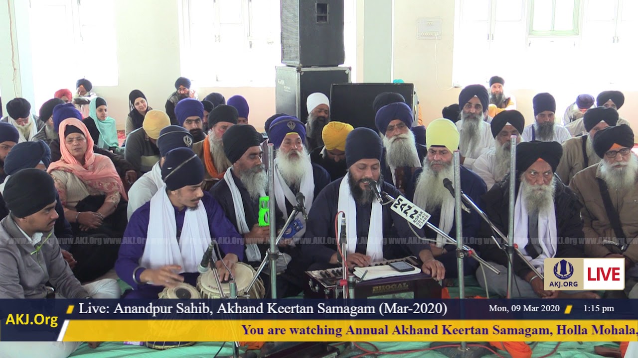 012 AnandpurSahib 9Mar2020 MonMor DSK Bhai Sukhpal Singh Jee Mallian