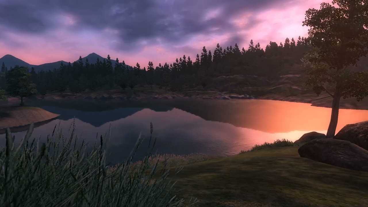 Serene View Across the Lake