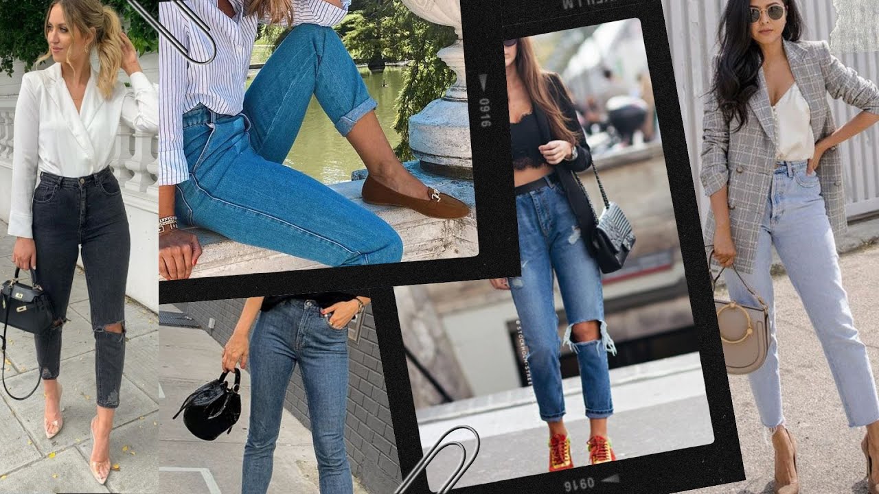 Mom Jeans - Boyfriend y Skinny Jeans👉Crea LOOKS 💋