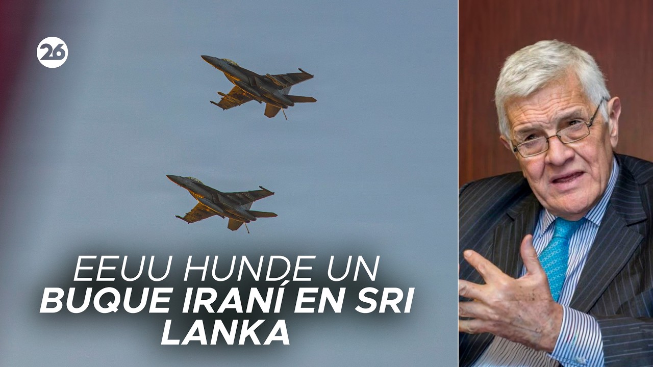 🚨 MÁXIMA TENSIÓN | EEUU hundió un buque iraní en Sri Lanka: el análisis de Jorge Castro