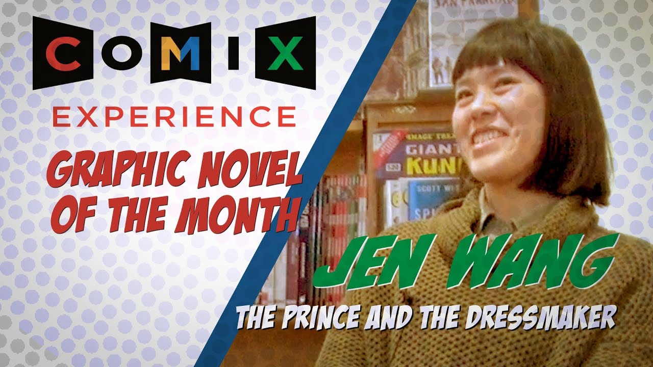 March 2018's GN-of-the-month club meeting for PRINCE & THE DRESSMAKER with Jen Wang!