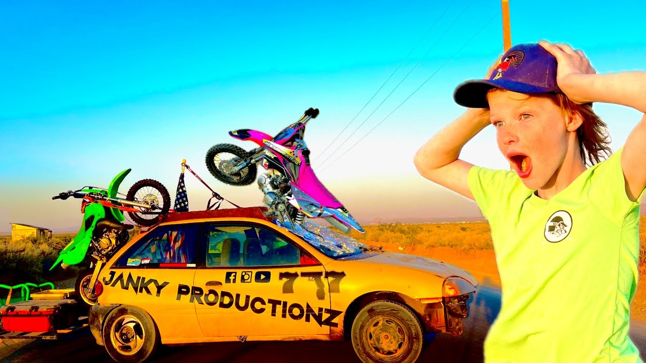 Dirt Bike Destroyed My Windshield & Training At The Gnarliest Track In SoCal