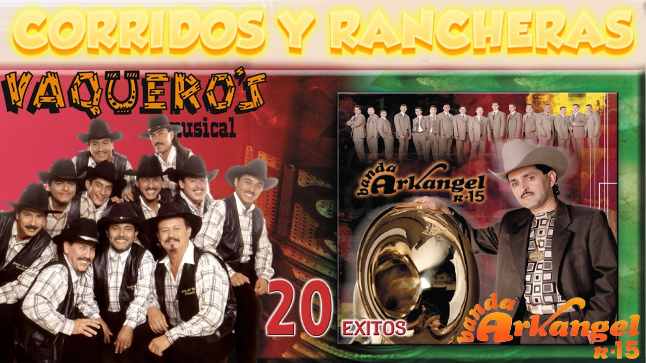 Puros Exitos De Oro 💫 Banda Arkangel R15 - Vaquero's Musical Los Mejores Corridos y Rancheras Mix🔥🔥🔥