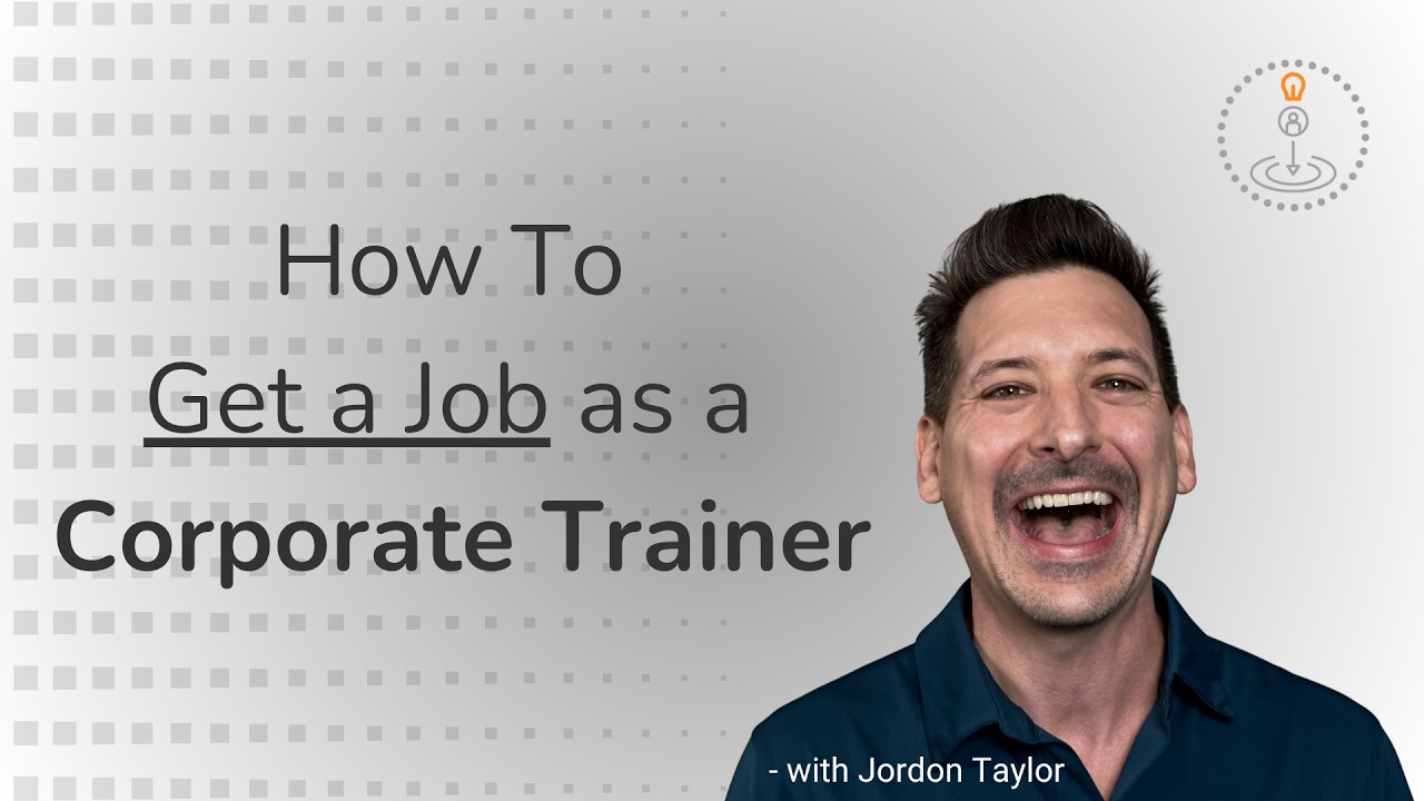 How To Get A Job As A Corporate Trainer