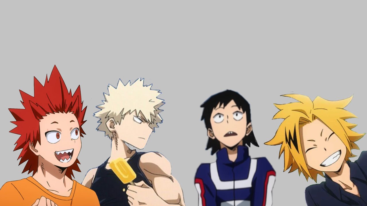 “Neither?” [Supportive Bakugou Katsuki x NB!Listener] Feat. the bakusquad