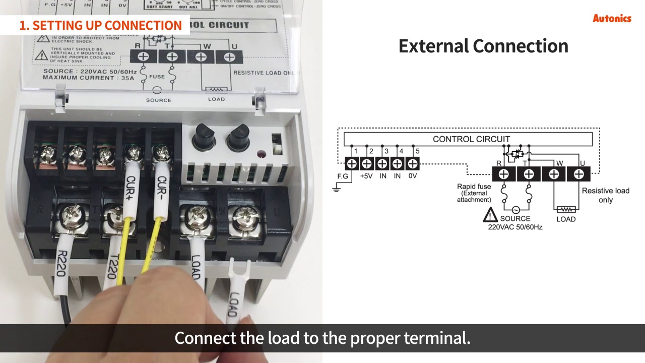 Autonics Tutorial : Power Controllers SPC1 Series