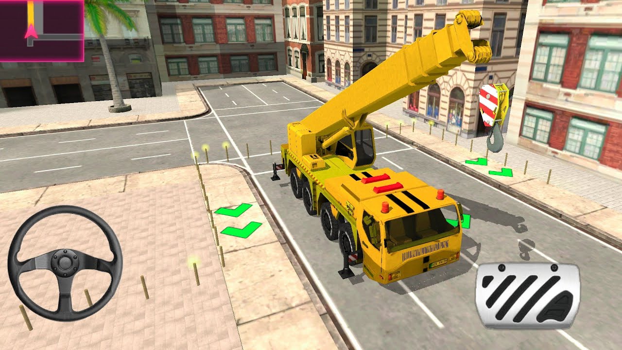 City Road Construction Simulator / construction vehicles: Excavator Road Clean / Android Gameplay