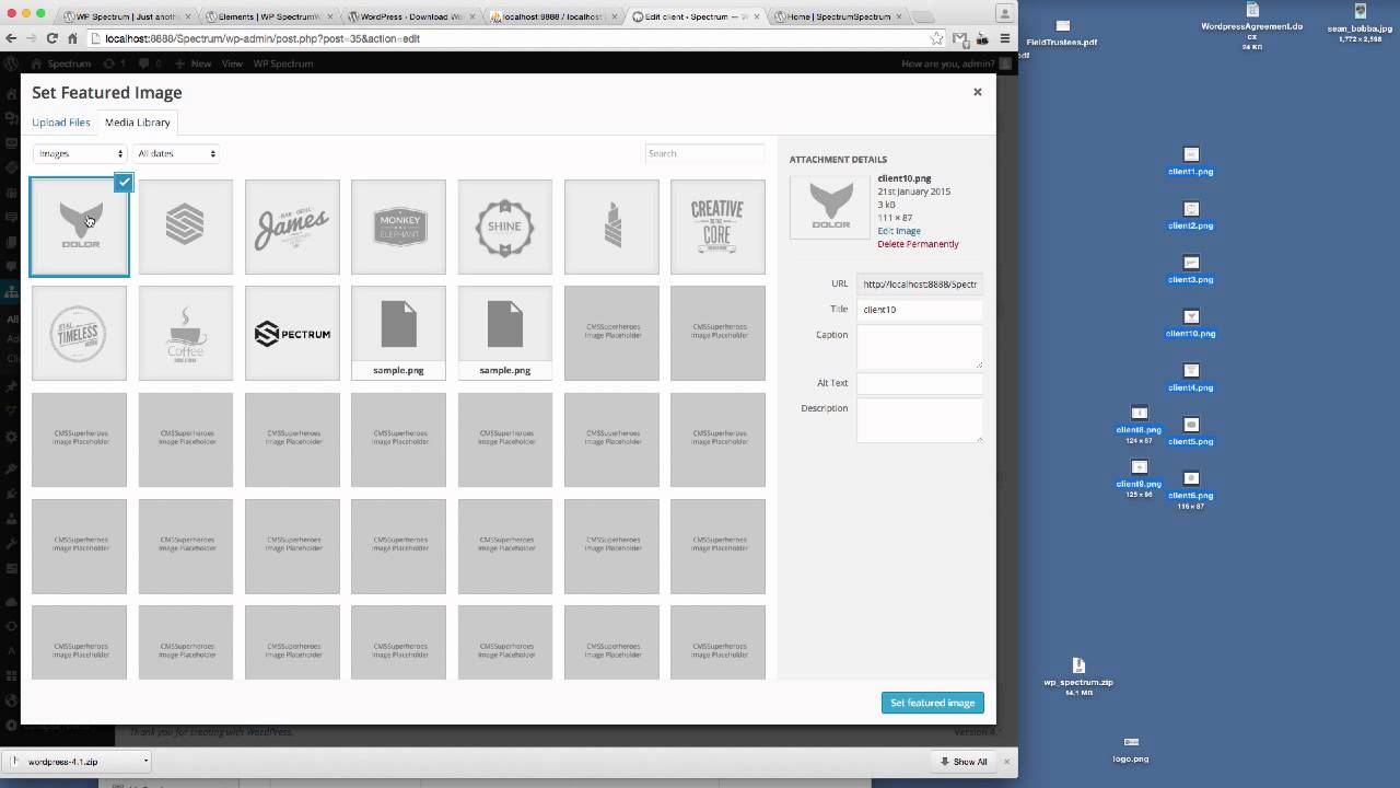 Adding & Editing Client Logos