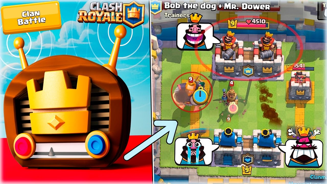 ¡¡ BATALLAS DE 2VS2 EN CLASH ROYALE Y ¿NUEVA CARTA?! - Radio Royale [WithZack]