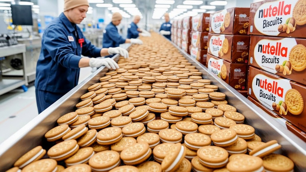 How It's Made: Nutella Biscuits, Oreo's & Nutter Butter