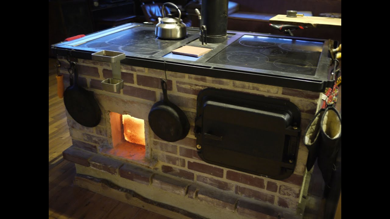 Walker Wood Fired Masonry Cookstove and Oven Introduction and Overview