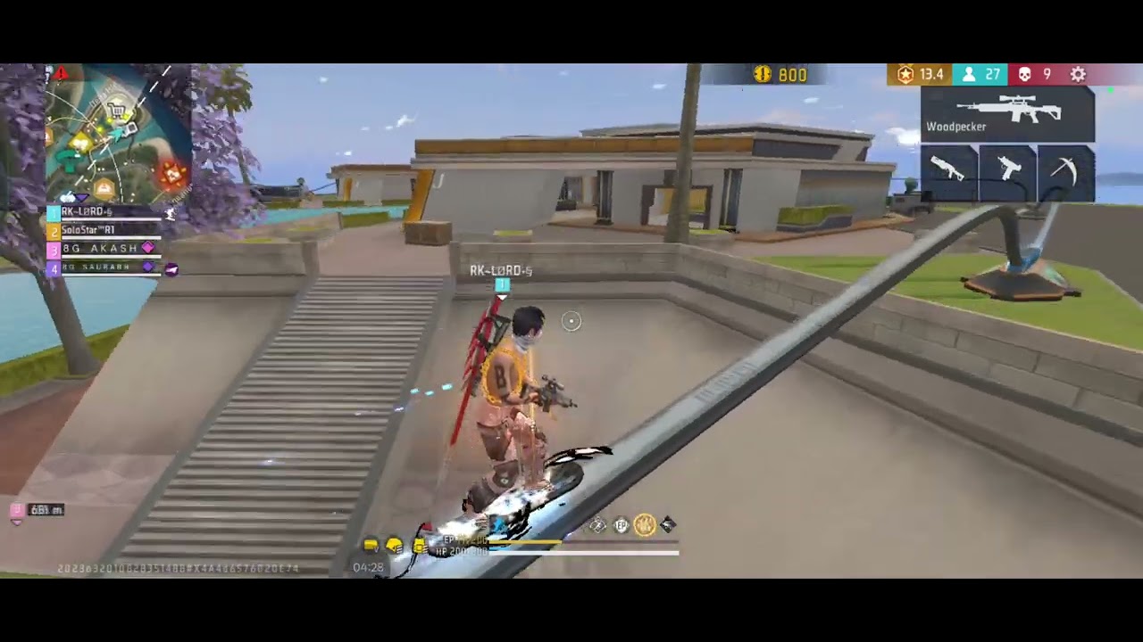 Solo VS Squad gameplay 💀👽