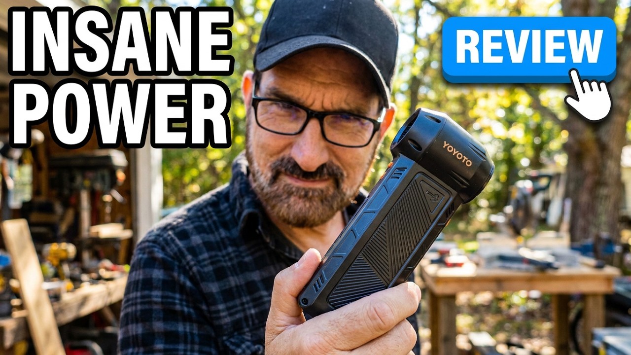 This 300,000 RPM Air Duster is INSANE! 💨 YOYOTO Review & Demo