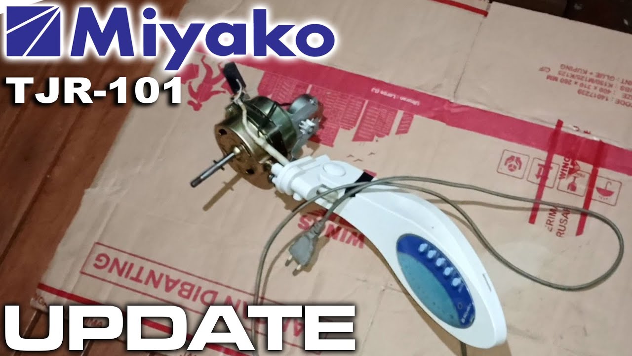 BARU JUGA DIPASANG,EHH RUSAK LAGI | MIYAKO ( TJR-101 ) Home Wall Fan 