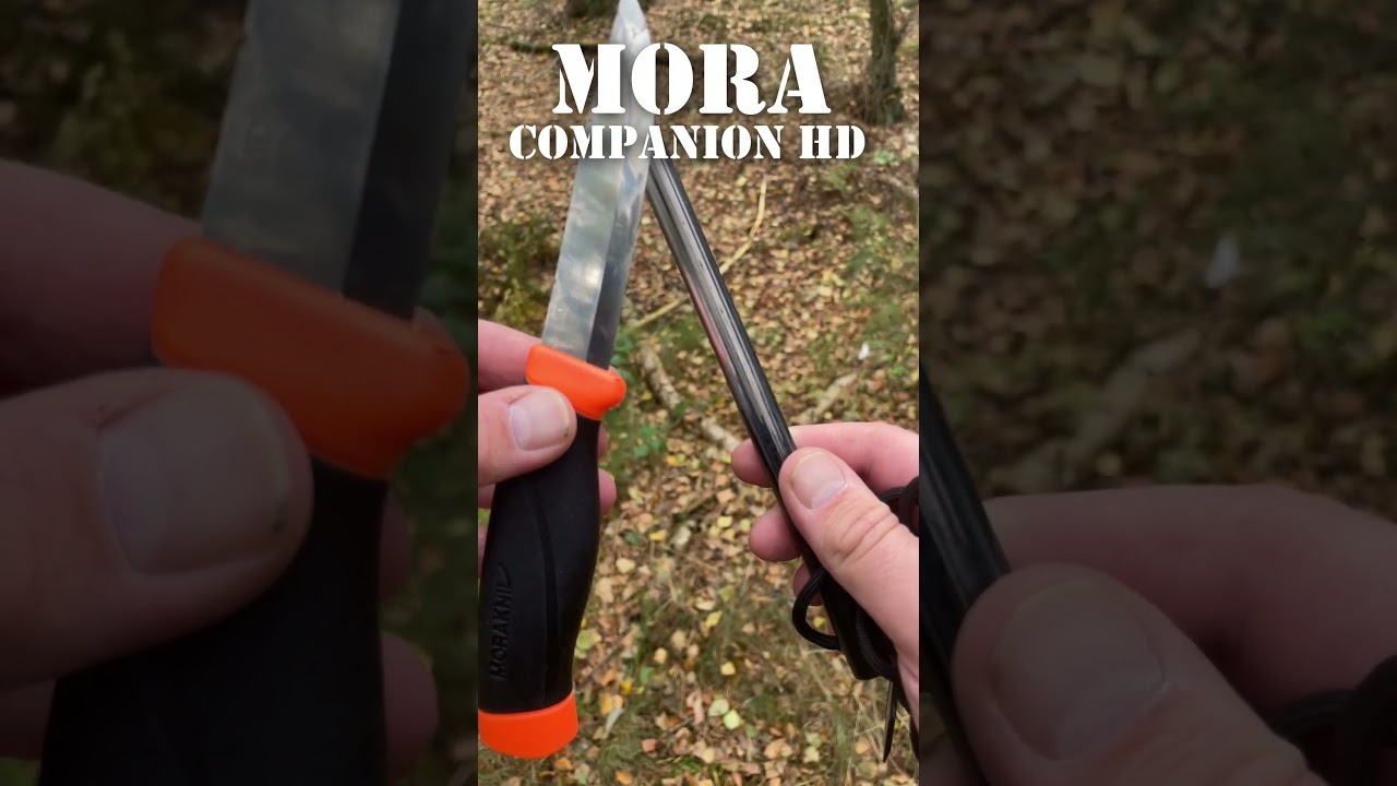 BEST WAYS TO USE A FERRO ROD 🔥 MORA COMPANION HD 🔥  #survivalskillsanywhere #camping #skills