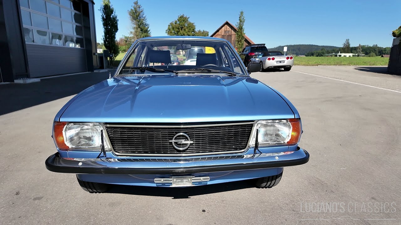 1979 Opel Ascona B 2000 SR Walkaround, Startup and Sound (short version)