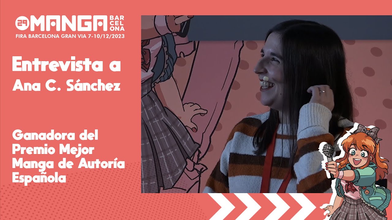 Entrevista a ANA C. SÁNCHEZ, PREMIO a MEJOR MANGA DE AUTORÍA ESPAÑOLA | 29 MANGA BARCELONA