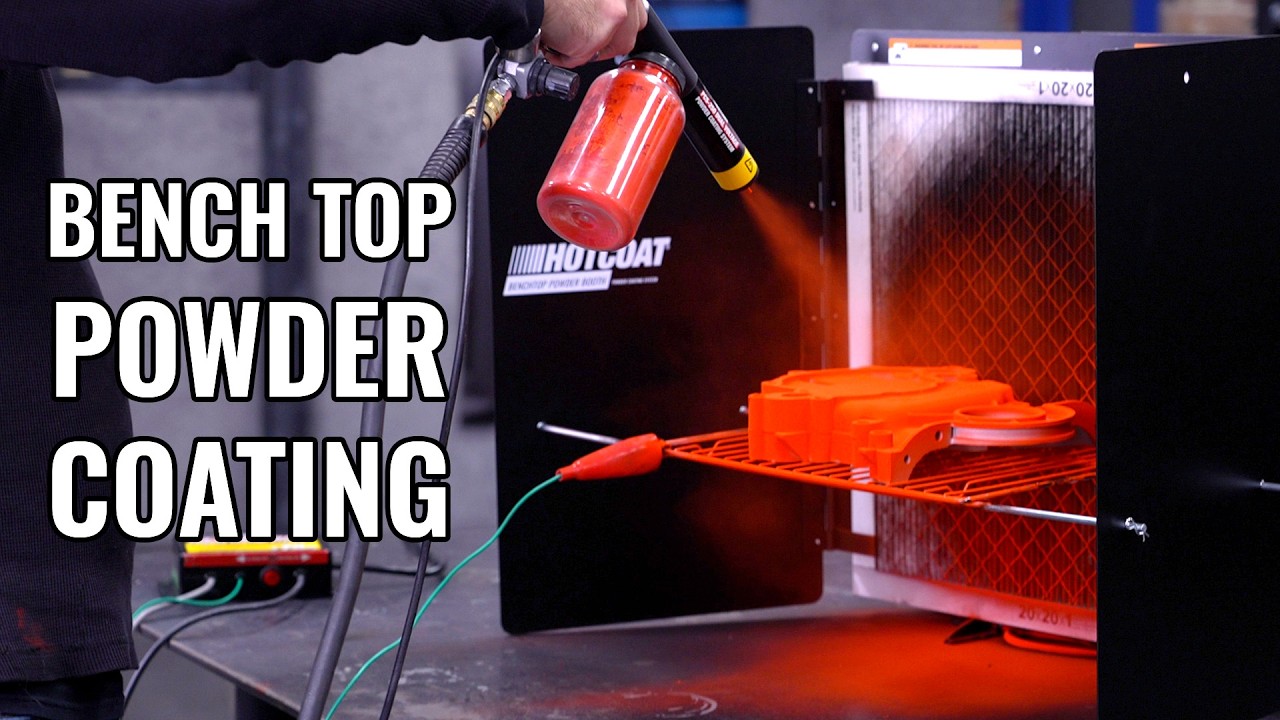 Powder Coat ANYWHERE! - BenchTop Powder Coating Booth