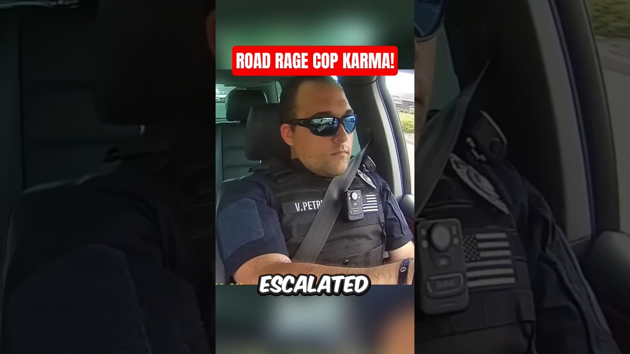 Driver Brake Checks Off Duty Cop & Gets Karma! 😨🤦&zwj;♂️