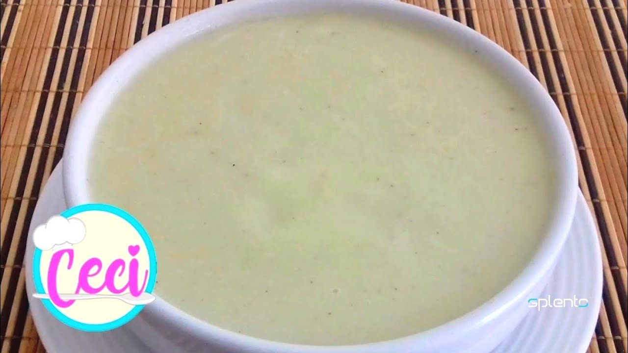 Como hacer sopa de chayote