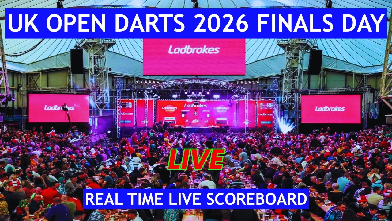 2026 UK Open Darts Live Scores | Today Finals Day Matches