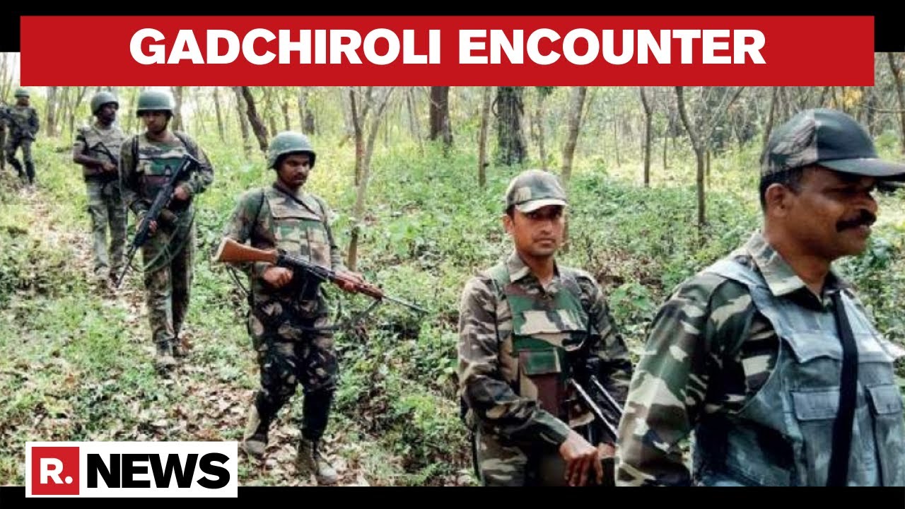 Gadchiroli Encounter: 5 Maoists Neutralised Vy C-60 Commandos; Arms & Ammunition Recovered