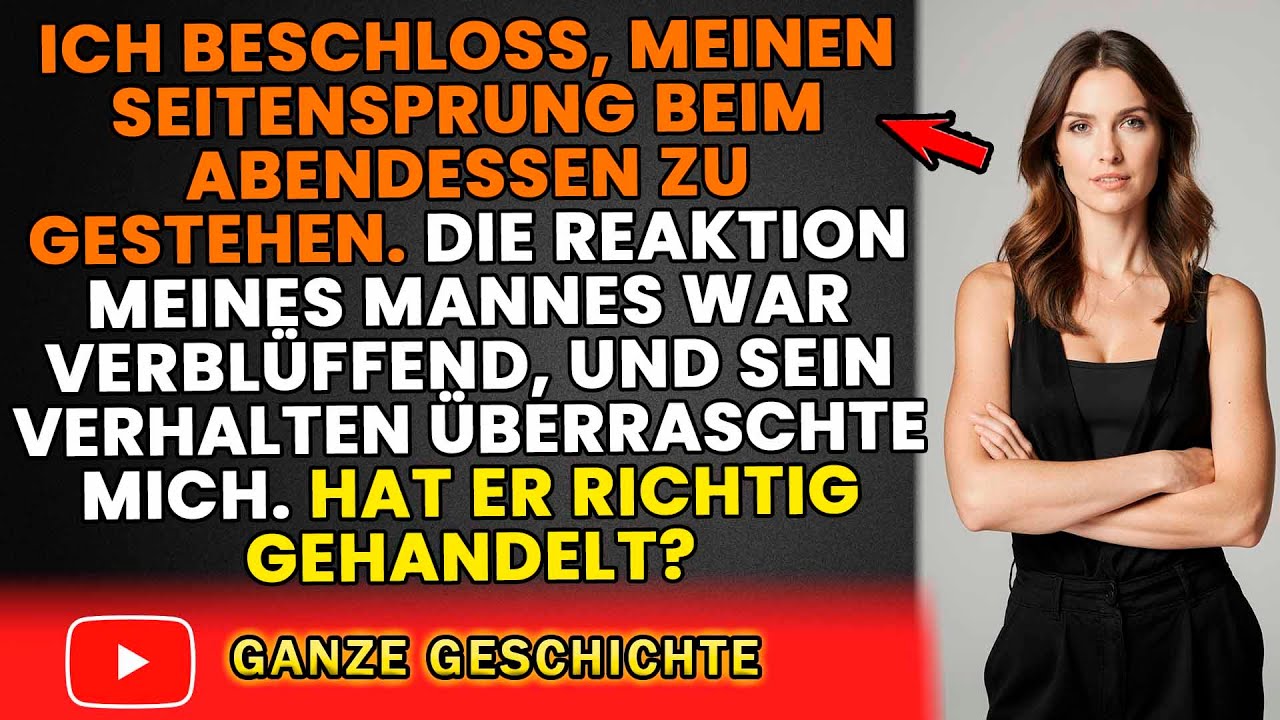 Ein unerwartetes Geständnis: Wie wird er reagieren, wenn ich ihm meinen Seitensprung gestehe?