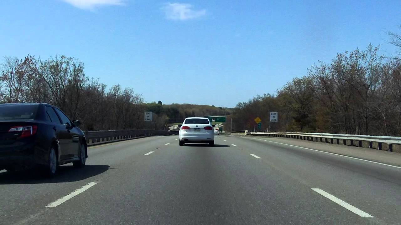 Interstate 495 - Massachusetts (Exits 31 to 28) southbound