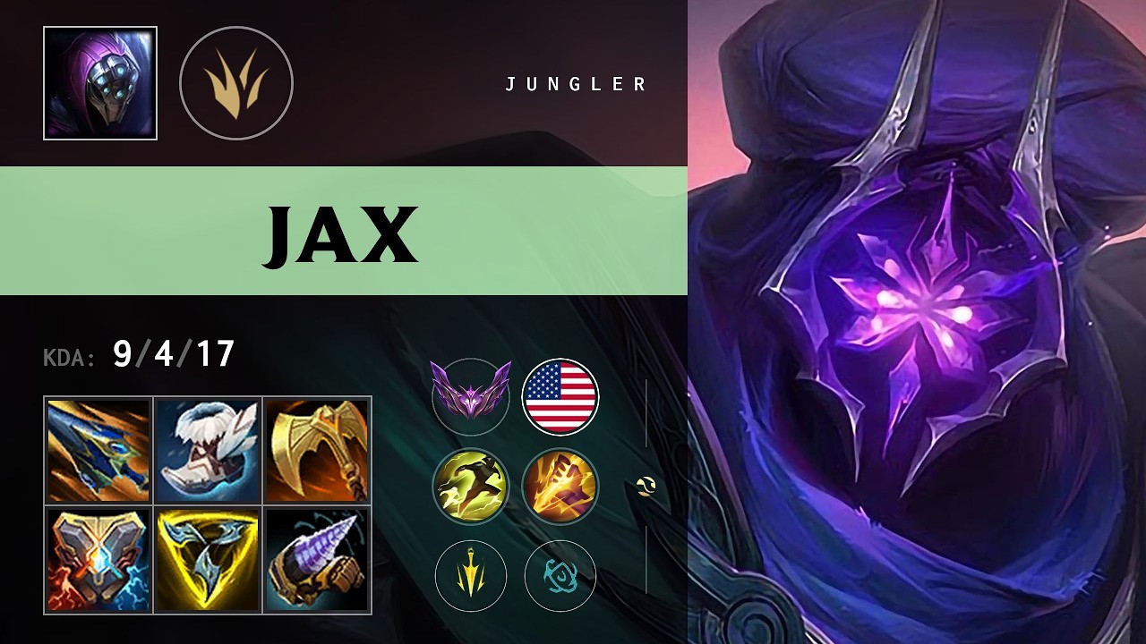 Jax Jungle vs Master Yi - NA Master Patch 26.11