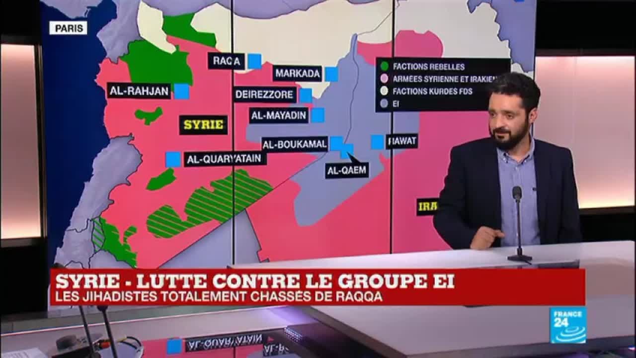 Syrie : les dernières heures des jihadistes à Raqqa