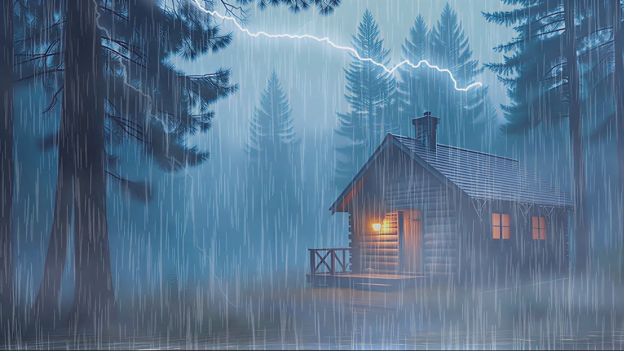 Let Your Mind Rest with Soft Rain Sounds – Soothing Sleep Ambience All Night