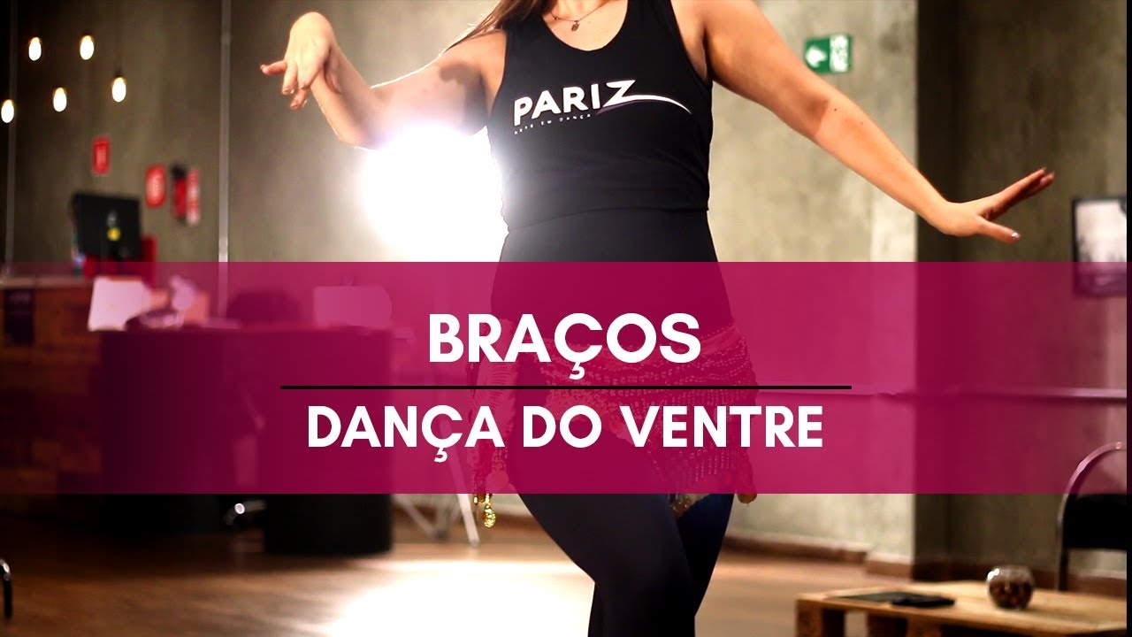 Aula de Dança - Dança do Vente  5 - Treinando braços