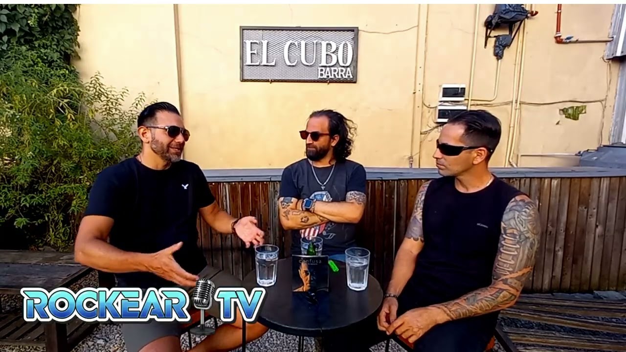 CONFUSA en el living de ROCKEAR TV  #temporada3
