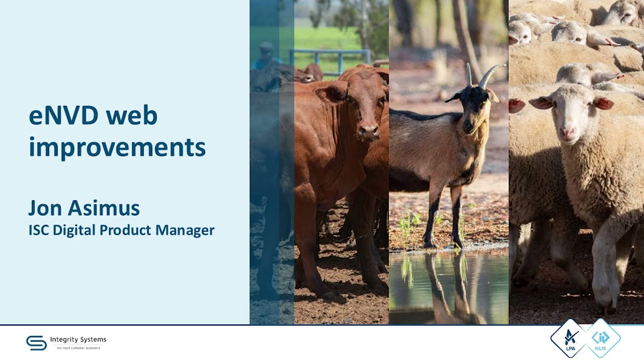WEBINAR | How to add devices to an eNVD - LPA, NLIS, eNVD & eID update for Tasmania