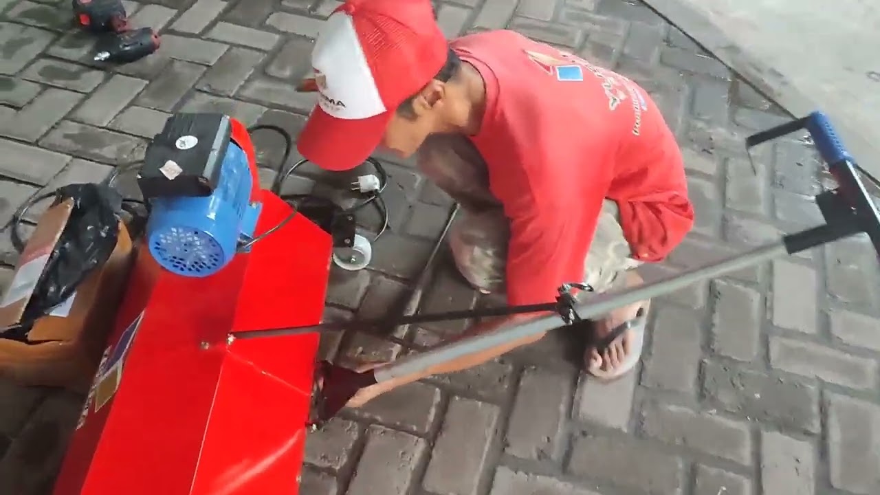 Cara Merakit Mesin Perontok Debu 85cm Yusima