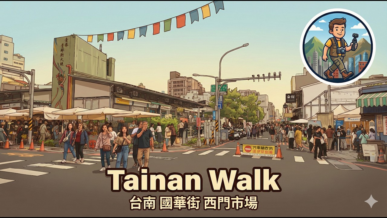 Tainan Walk 台南散策 國華街 西門市場 20251130 POCKET 3