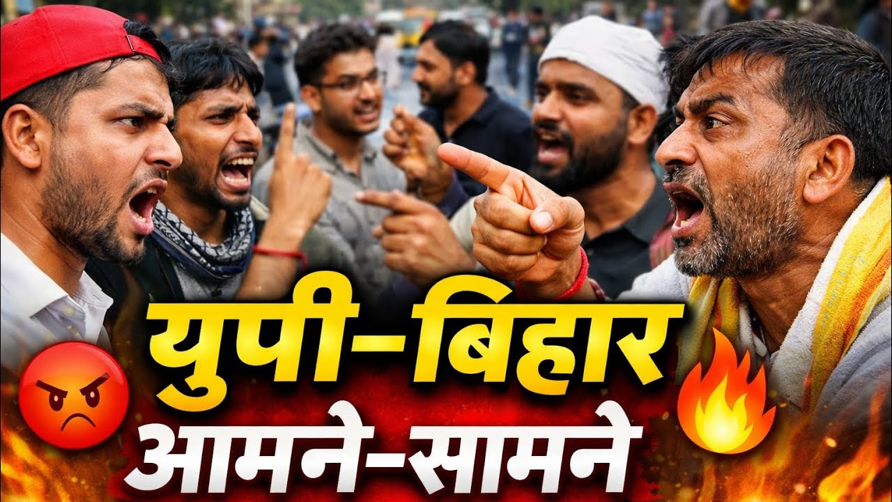 हमने कुछ नहीं बोला…बिहार vs यूपी खुद ही शुरू हो गया 😱 | Real Public Reaction