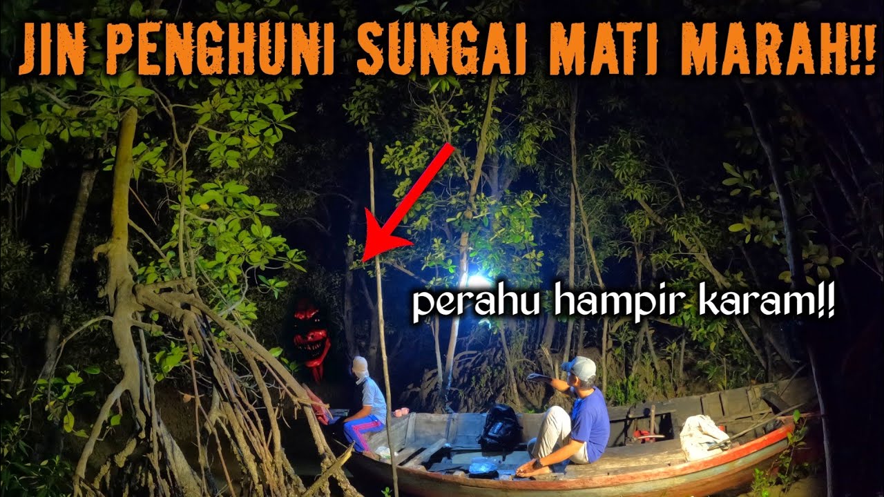 CAMPING HOROR TIDAK TENANG MAKAN DI PERAHU SUNGAI MATI HAMPIR KARAM DI TEROR SHETAN TENGAH MALAM!!