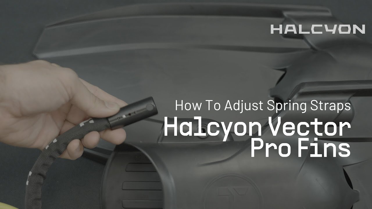 Quick Guide: How To Adjust Spring Straps - Halcyon Vector Pro Fins