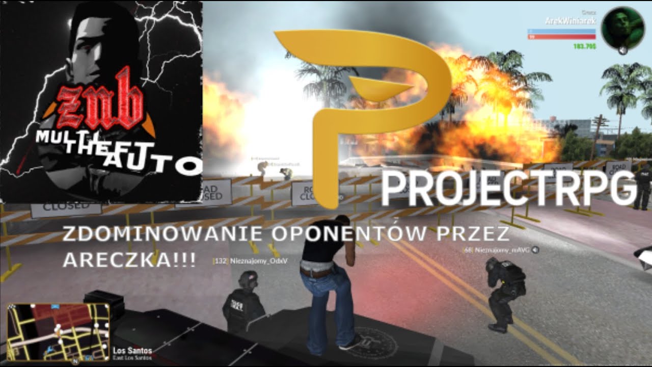 DOMINACJA ArkaWiniarka na DM!!! (ZNB TOP, fragmovie) | MTA ProjectRPG